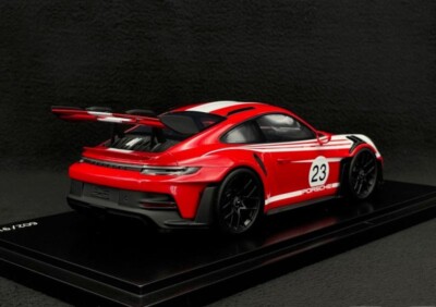 Porsche 911 GT3 RS (992) Rouge Salzburg – Spark 1:43 – édition Limitée à 917 Pièces