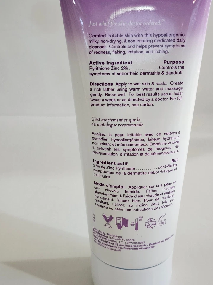 DERMA DOCTOR Calm Cool & Corrected Tranquility Cleanser 7.10 Fl Oz Exp. 12/27 - Image 3 of 4