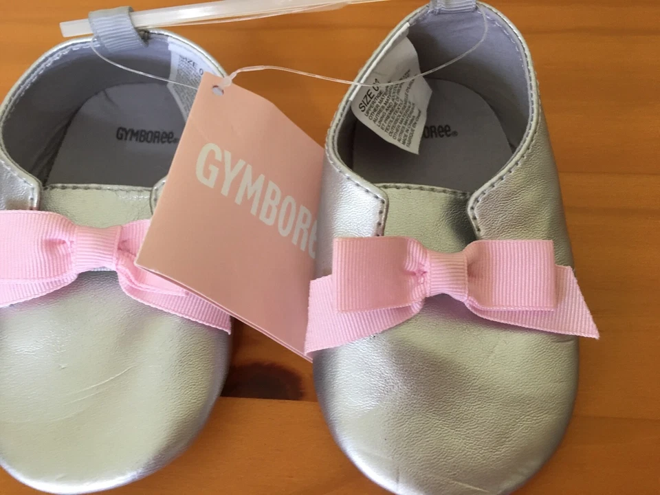 NUEVO CON ETIQUETAS Gymboree Hoot & Hop Arco Cuna Zapatos Vestido Bebé Niña Infante 2 Foto 3 de 4