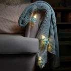 Christmas Fairy String Lights For Kids Battery Warm White LED 1.5m