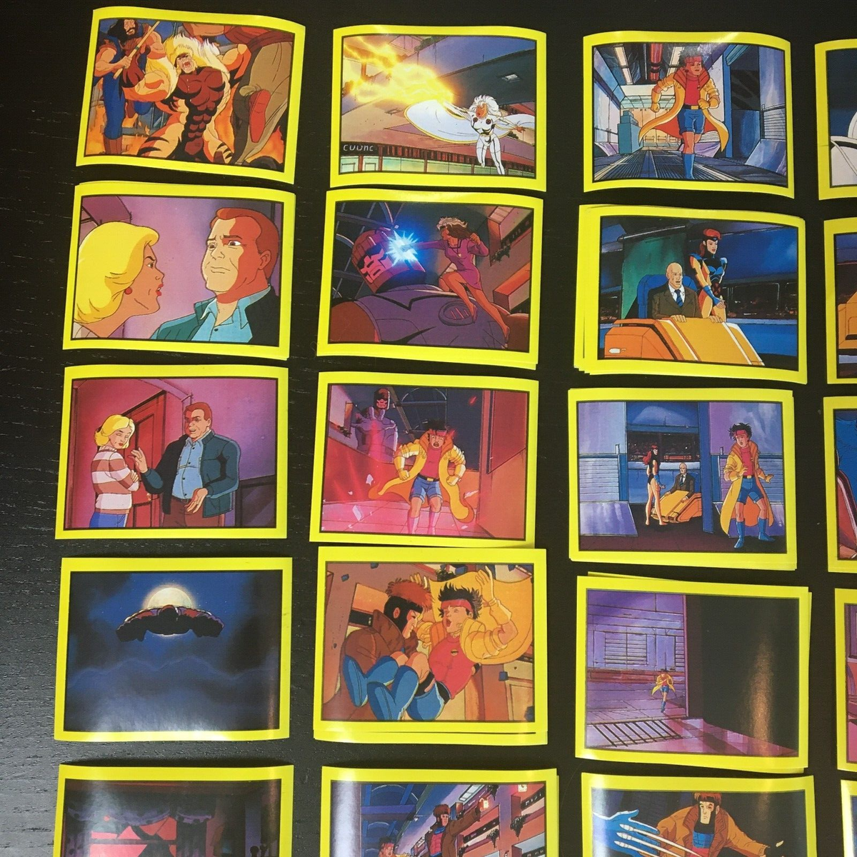  Man CDシングル/アルバム/映像/グッズ/特典 まとめ売り 1993 Marvel Diamond Animated Series X-Men Stickers Lot of 165 (83