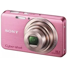 Pink Sony Cyber-shot DSC-W630 16.1 MP Compact Digital Camera 90% New