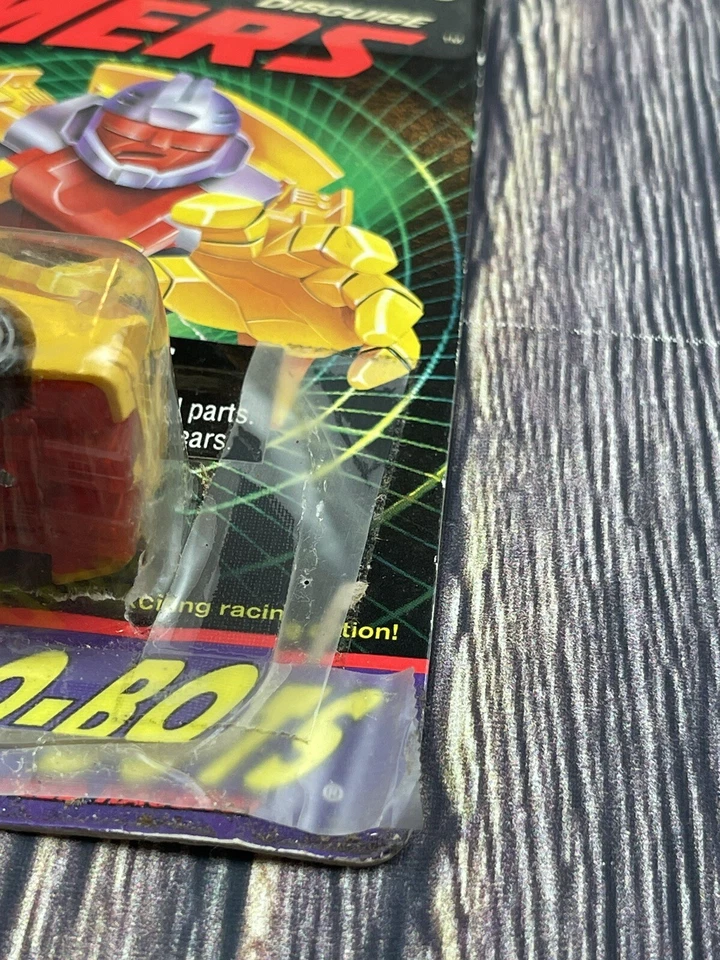 Transformers Go-Bots Autobot Gearhead Action Figure 1994 Hasbro No. 80207/80181 - Image 2 of 3