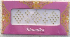 India Traditional Exclusive Bridal Decorative Gem Bindi Sticker Forehead Tattoo