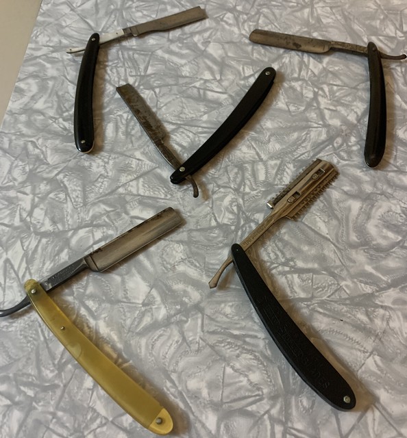 LOT OF 10 VINTAGE STRAIGHT RAZORS (PARTS OR RESTORATION) *2* eBay
