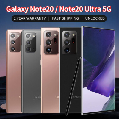 【NEW Sealed 2yr warranty】 Samsung Galaxy Note20/20 Ultra 5G 128G Fully Unlocked