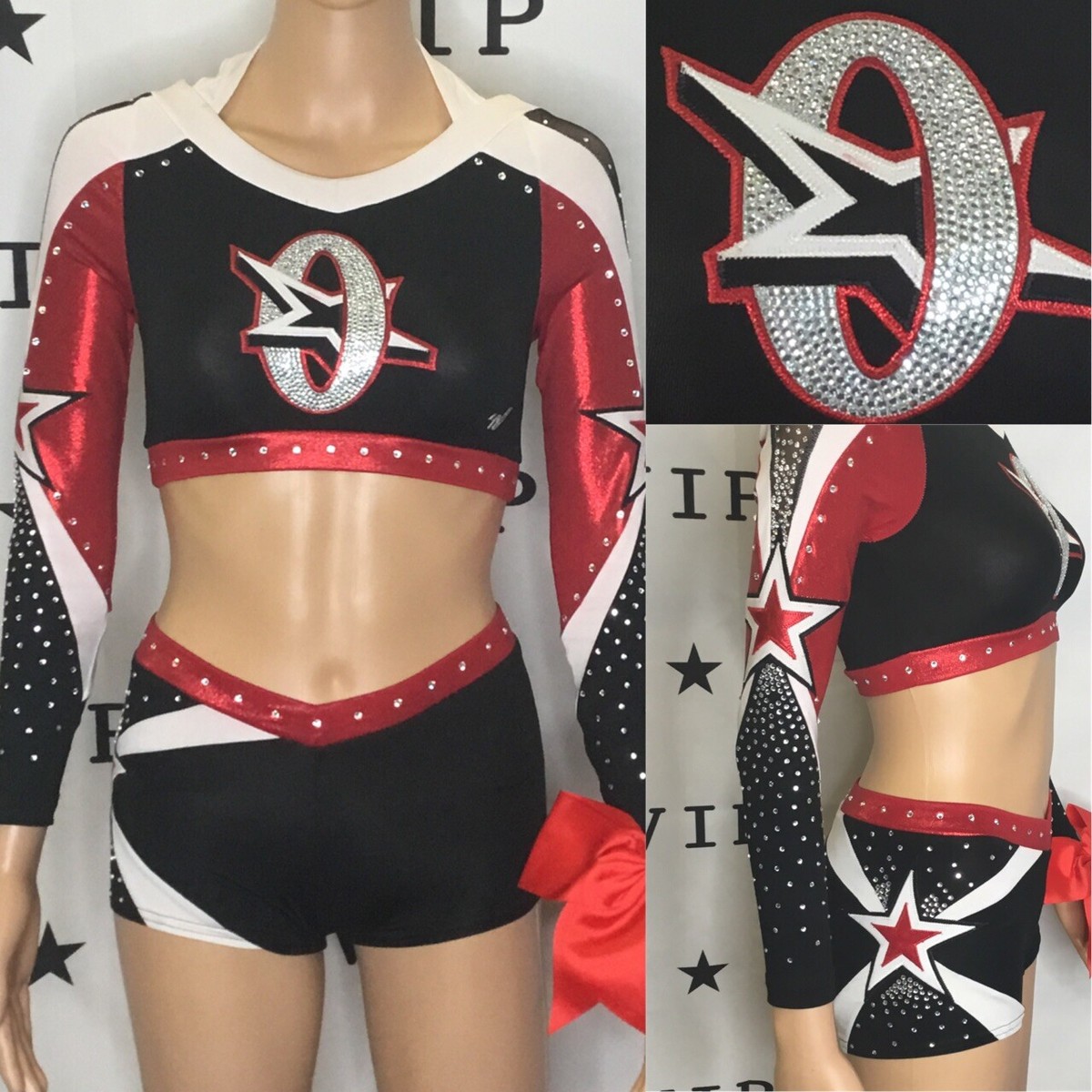 Cheer Club ユニフォームsサイズ Cheer Club チアクラブ ユニフォームS 練習Tシャツのおまけ付き