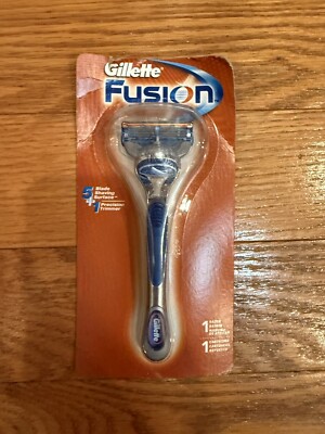 1x Gillette FUSION Shaving Razor Trimmer 5 1 Bladesyst Made Korea FastP Proglide