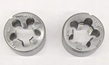2 Threadit 1/2"-13 NC Round Dies 1" OD Solid Die CS Carbon Steel USA