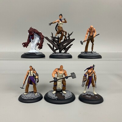 Malifaux 、メリフォー、ミニチュア 6 MALIFAUX MEI-FENG CREW 3RD EDITION CORE WYRD MINIATURES TEN
