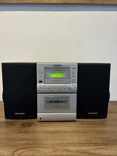 SHARP XL-505 Shelf Stereo System Vintage Retro Tech (No Remote)