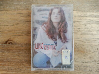 JULIANE WERDING SIE WEIß WAS SIE WILL MUSIK KASSETTE MC 1992 WEA POP NEU & OVP !