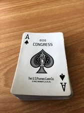 Basic Congress 606 Bridge Size Playing Cards Alumoweld