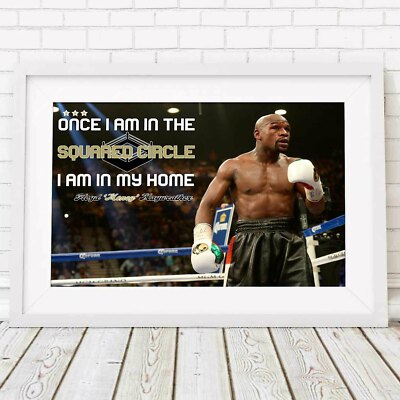 FLOYD MAYWEATHER - Boxing Poster Picture Print Sizes A5 to A0 **FREE DELIVERY**