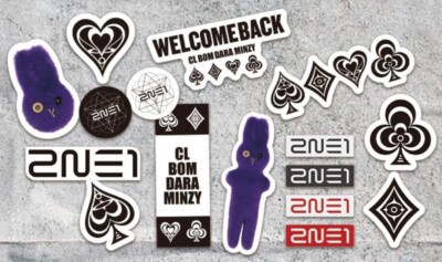 2NE1 2024 CONCERT WELCOM BACK IN SEOUL OFFICIAL MD Removable