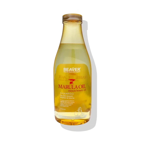 Beaver Marula Oil Shampoo Best Anti-frizz moisturizing to dry & frizz hair 730ml