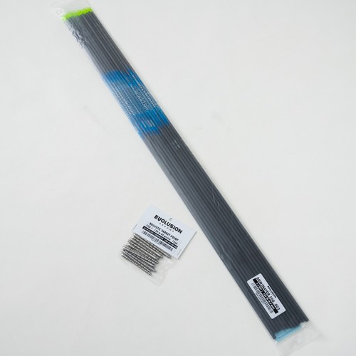 Evolusion Dominator Arrow SHAFTS, 500 spine + 120-80gn S/S Target Points. 12Pk - Picture 7 of 7
