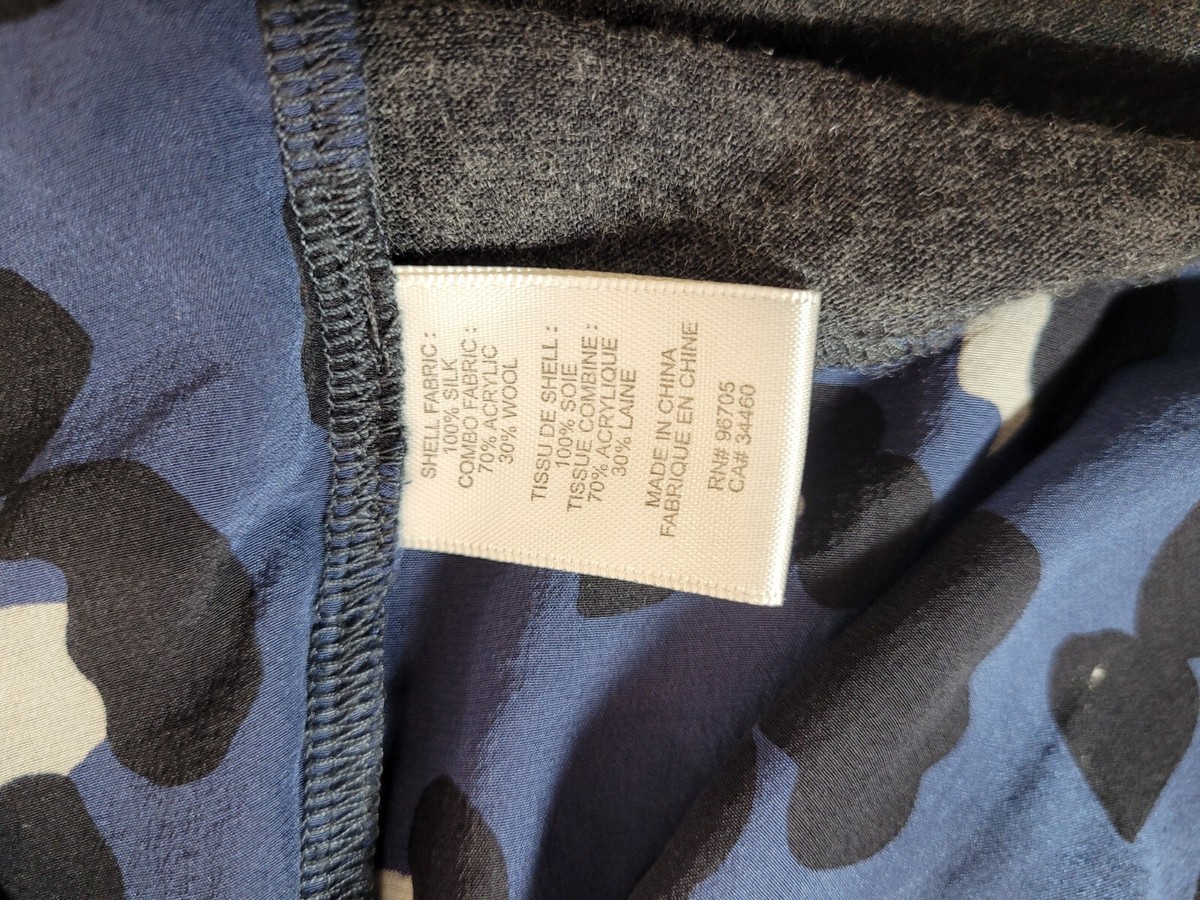 little  Rebecca Taylor Tuck Stitch Sweater Women Medium Off White Frayed