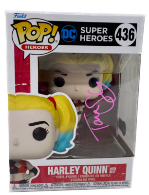 Tara Strong Signed Autograph Harley Quinn Funko Pop Batman Arkham
