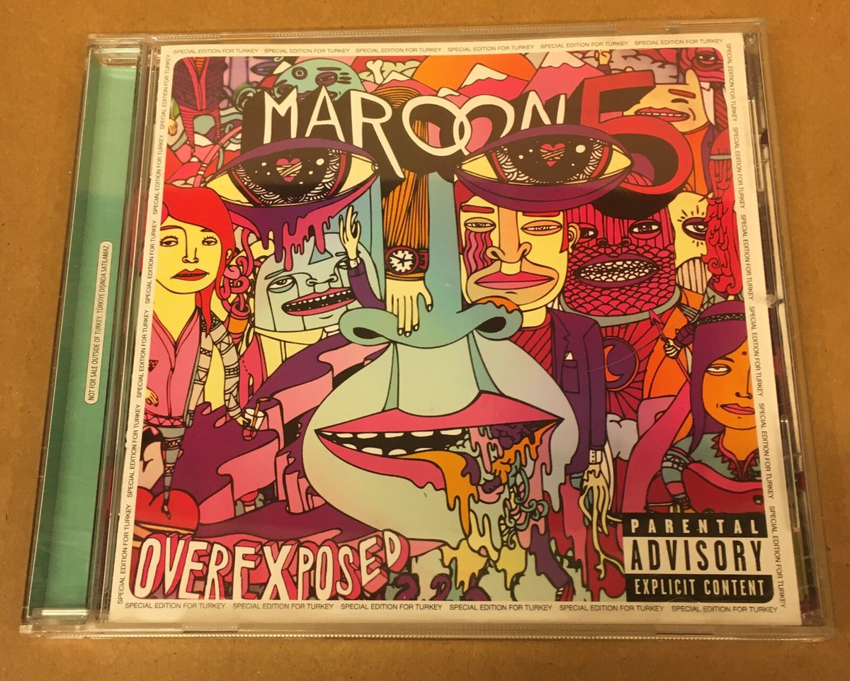 MAROON 5 - OVEREXPOSED (2012) CD MADE IN TURKEY | eBay