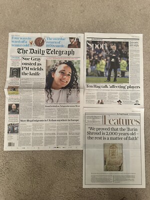 The Daily Telegraph 7. Oktober 2024 7.10.24. Oktober 7th Anniversary