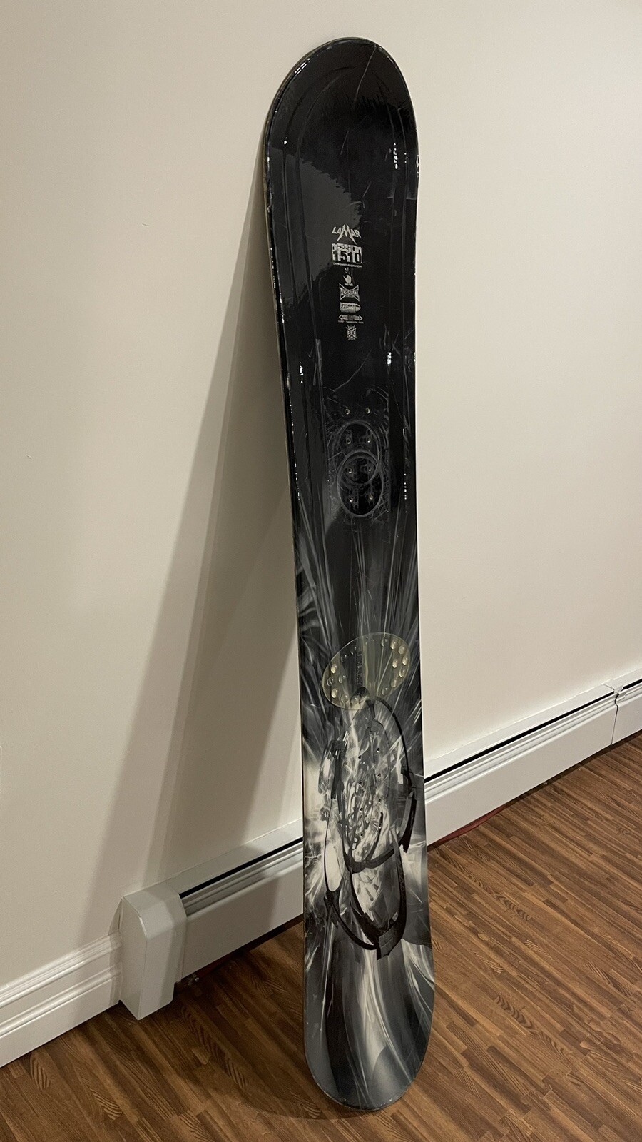 LaMar Mission 1510 151cm Snowboard Hand Made Flex Full Wood Core Exec