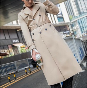 double breasted khaki coat