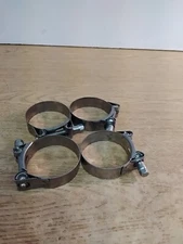 Lot Of 4 Mikalor 59-63mm Supra W2 Clamp 2.25" Stainless Steel