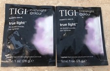 2--TIGI COPYRIGHT COLOUR TRUE LIGHT POWDER LIGHTENER - 1.oz each