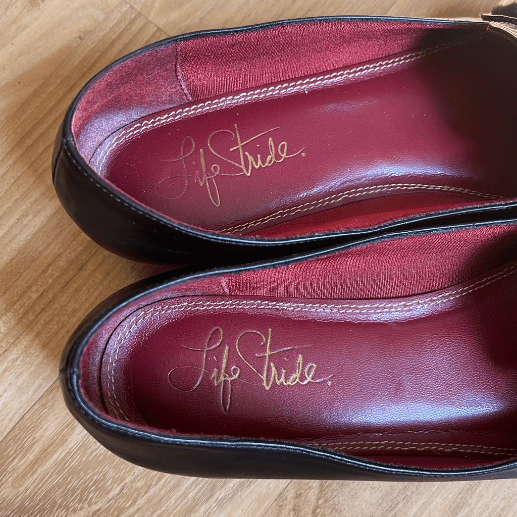 Loafer Moselle Sapatos LifeStride Moselle Brown Faux Leather Low