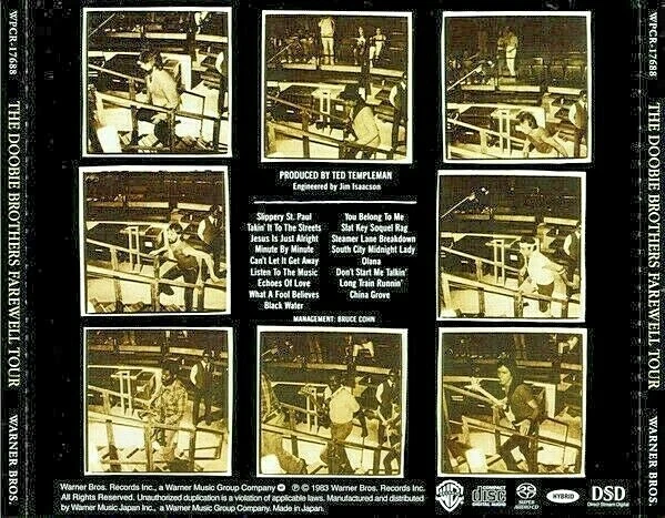 The Doobie Brothers SEALED BRAND NEW CD(SACD Hybrid) "Farewell Tour" Japan OBI - Image 3 of 3