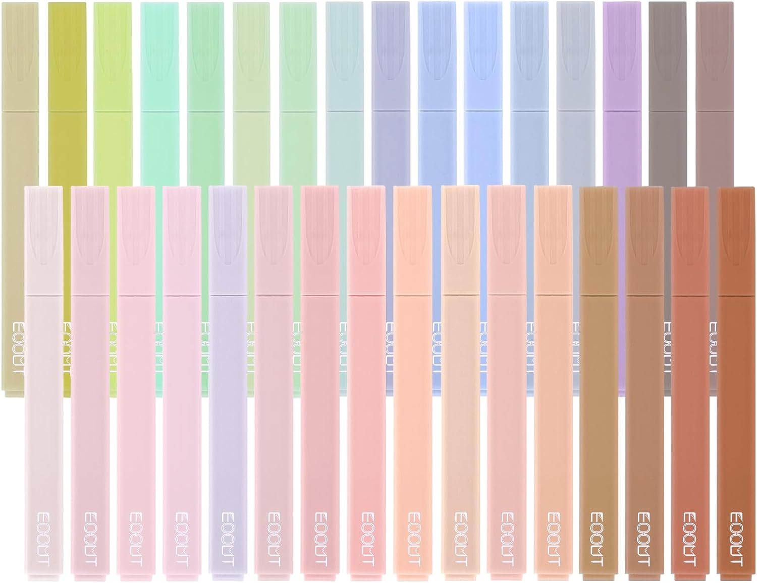 32Pcs Aesthetic Highlighters, Assorted Colors, Bible Highlighters and Pens No Bl-image