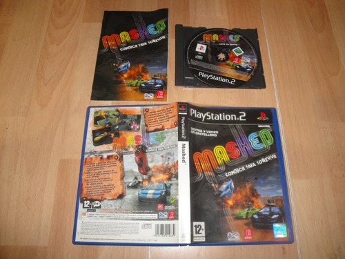 MASHED CAR RACING VIDEO GAME FOR SONY PS2 GOOD USED CONDITION