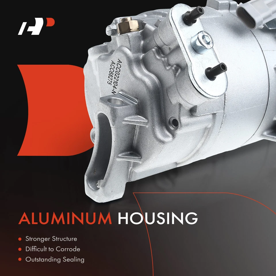 Compresor de aire acondicionado para Chevrolet Cobalt 2005-2008 Pontiac G5 Saturn L4 2,4 L CVC Foto 3 de 4