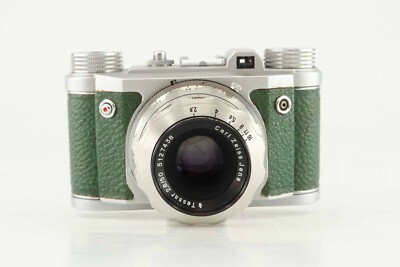 Eho Altissa Altix grün green mit Tessar 2,8 50 mm Kamera Camera 91092