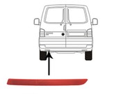 RüCkstrahler VAN Wezel 5790939 FüR VW Transporter T5 Bus 7HB 7HJ 7EB 7EJ 7HM 7HN