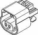 Automotive Connectors 2P FM BLK CON ASSY 150 SERIES 15 AMPS (1 piece)