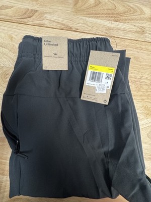 Nike Unlimited Men's Dri-FIT STANDARD FIT Versatile Pants FB7546-010 SMALL