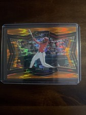 2025 Panini Select - Diamond Level James Wood #289 Orange Flash Prizm (RC)