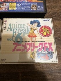 NEC PC-FX Animefreak FX Complete Set Vol. 1-6 - All Original- See Descrip-Rare!