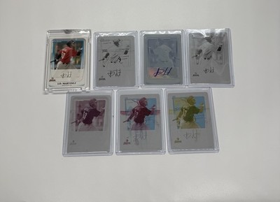 J.D. Martinez 1/1 Printing Plates Lot + Topps Vault RC True One of One
