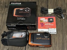 Fujifilm FinePix XP90 Digital Camera 16.4MP 5x Opt Zoom HD Video w SD Card  Box