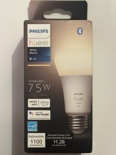 Philips Hue LED White Light Bulb 75w E26 A19 Model 9290024691A Dimmable