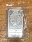 10 oz. Silver Silvertowne Buffalo Bar .999 Fine Silver