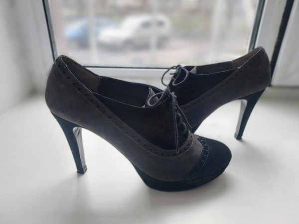 Women Daniel Heels Black Suede 39