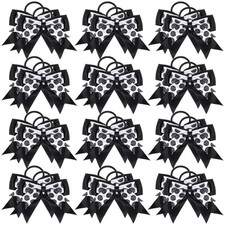 Volleyball Hair Ties - 24 Pcs Hair Bow Accessories with Elastic Rope - Creati...