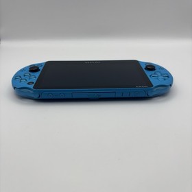 SONY PS Vita PCH-2000 Console Blue Fast Shipping No joystick drift