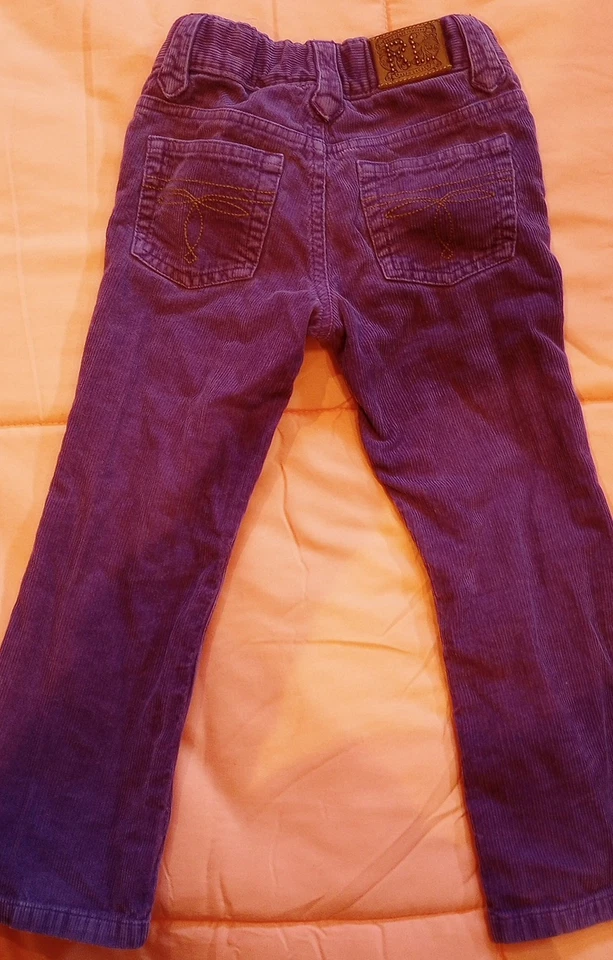 Pantalones de pana Ralph Lauren para niñas talla 5 Foto 3 de 4
