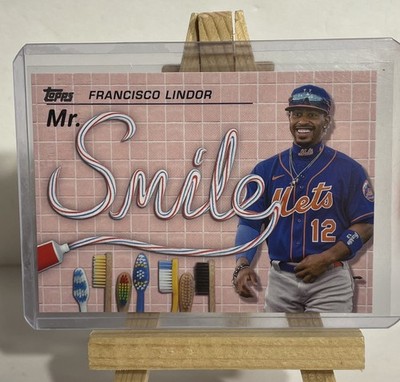 2023 Topps Series 1 Francisco Lindor AKA Mr. Smile #AKA-8