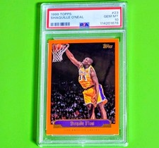 1999 TOPPS SHAQUILLE O